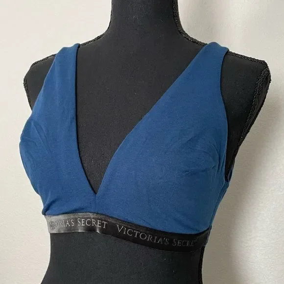 NWT Victoria’s Secret Cotton Wireless Lounge Bra - Picture 3 of 14